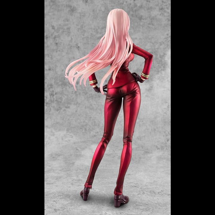 Actual product image Megahouse One Piece statuette PVC P.O.P. Black Cage Hina Limited Edition 23 cm