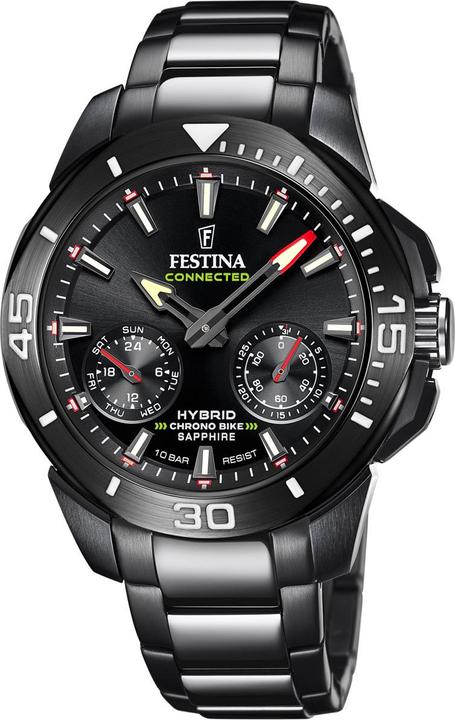 Festina Bike (Digitaluhr, Schrittzähler, Chronograph, 47 mm)