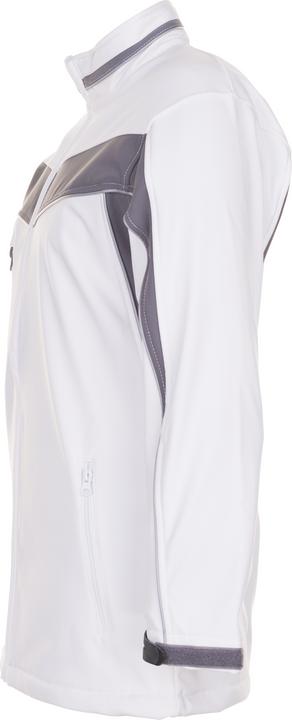 Actual product image Planam Plaline work jacket softshell jacket pure white zinc size L (L)