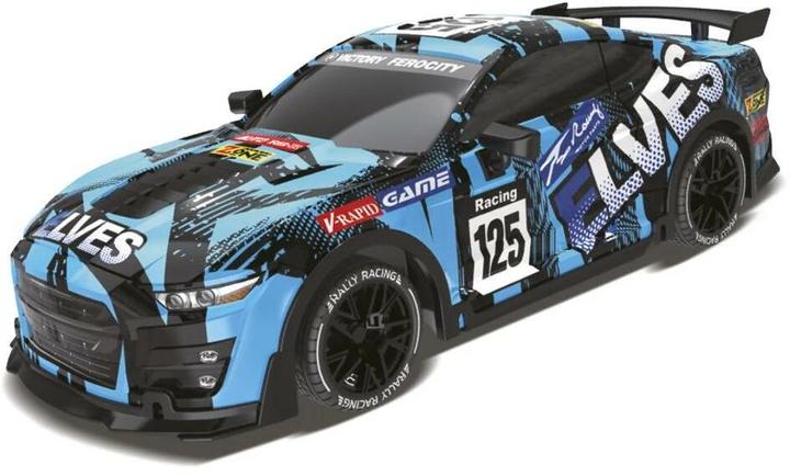 Actual product image Tec-Toy Car Elves R/C 1:18 Blue