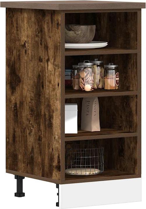 Produktbild VidaXL Unterschrank Räuchereiche 40x44,5x81,5 cm Holzwerkstoff Küchenschrank