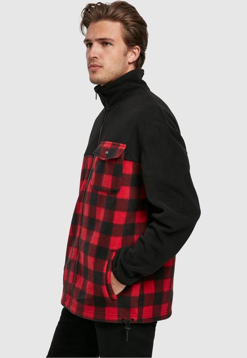 Produktbild Urban Classics Patterned Polar Fleece Track Jacket (L)