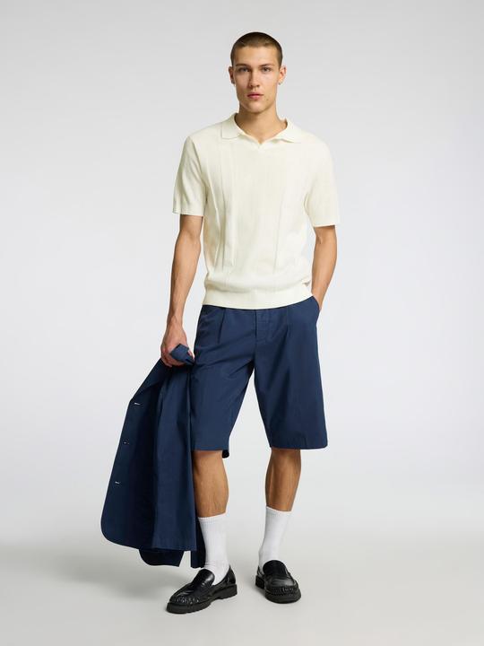 Produktbild Selected Homme Kurzarm Polohemd aus Strick (L)