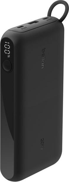 Produktbild Belkin Powerbank 20.000mAh schw. Display PD 20W USB-C BPB028hqBK (20000 mAh)