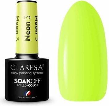 Produktbild Claresa Neon UV-Nagellack 5ml - 3er-Pack (UV-Gel Lack)