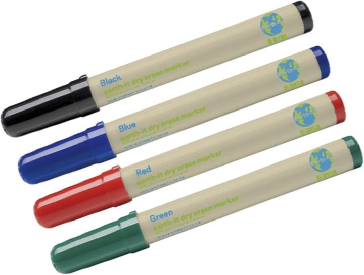 Actual product image Bi-Office Whiteboard marker Earth-it 4s (Multicoloured, 2 mm, 4 x)