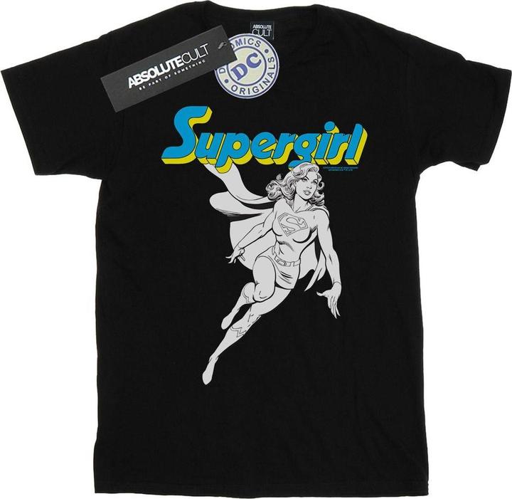 Supergirl Mono Action Pose TShirt (4XL)