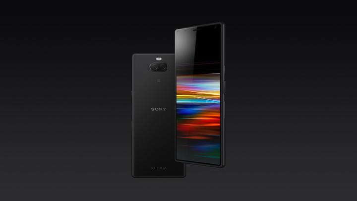 Actual product image Sony Xperia 10 (64 GB, Black, 6", Hybrid Dual SIM, 13 Mpx, 4G)