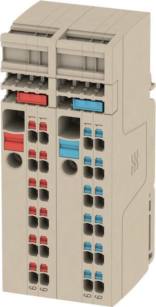 Produktbild Weidmüller Verteiler-Reihenklemme SET AAP11 6/1.5/12C 2506090000 Beige 1 St. (Verteiler)