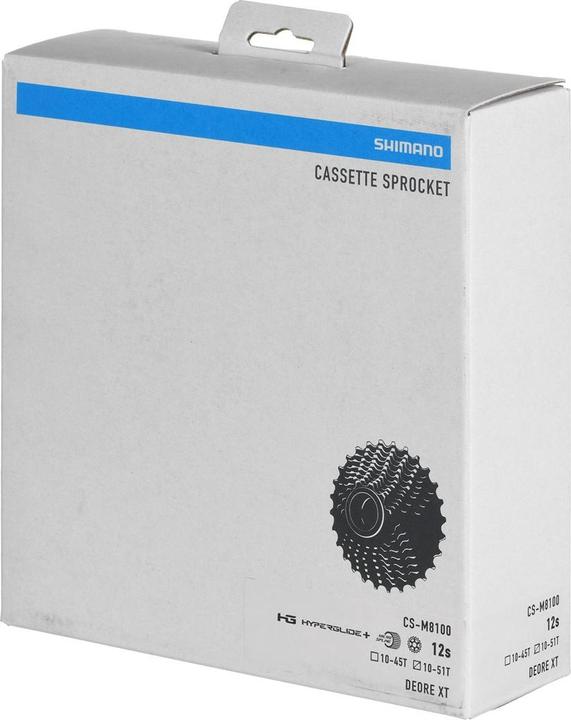 Produktbild Shimano Deore XT CS-M8100 (12-fach, 10-51)