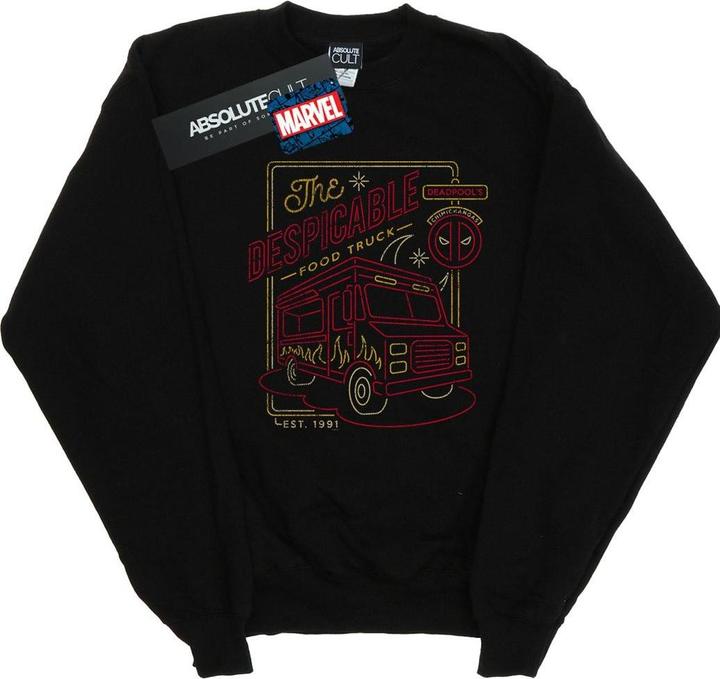 Deadpool The Despicable Food Truck Sweatshirt Jungen