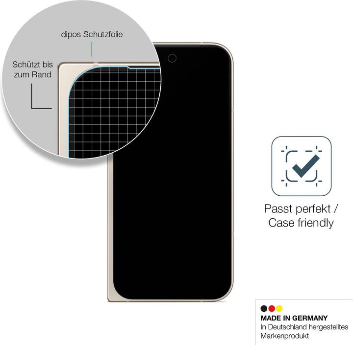 Image du produit Dipos Anti-Shock Film de Protection d’écran Anti-reflet (1 pièce(s), Google Pixel 9 Pro Fold)