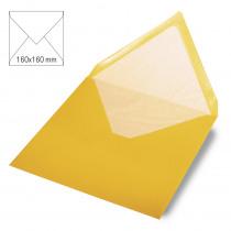 Actual product image Rayher Envelope square, plain, FSC Mix Credit, sonnen (160 x 160 mm, 5 x)