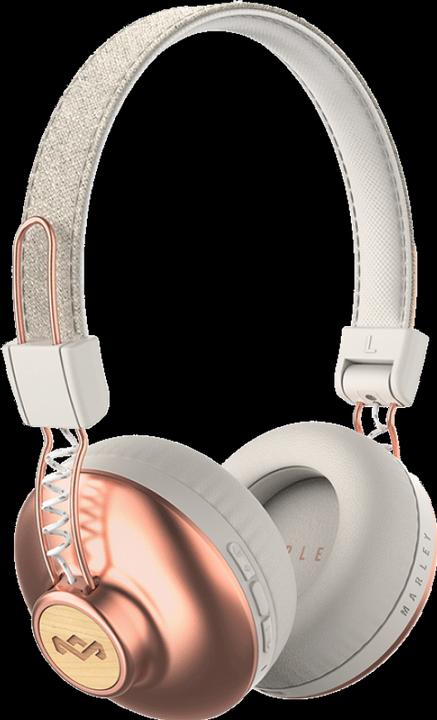 Immagine prodotto House of Marley Cuffie Bluetooth On Ear a vibrazione positiva 2 (ANC, 10 h, Senza fili)