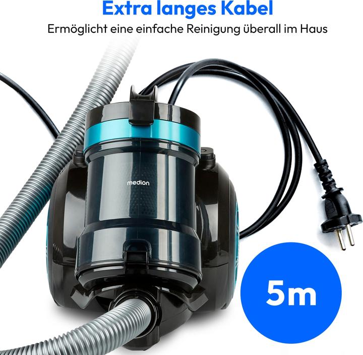 Productafbeelding Medion Cycloonstofzuiger 800 Watt