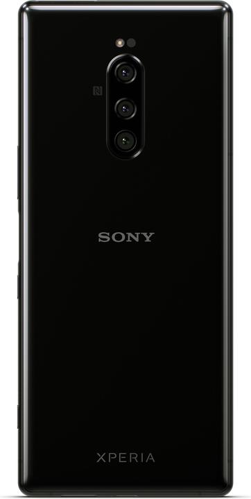 Actual product image Sony Xperia 1 (128 GB, Black, 6.50", Hybrid Dual SIM, 12 Mpx, 4G)