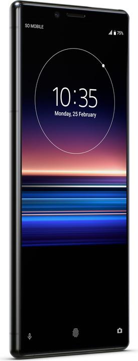 Actual product image Sony Xperia 1 (128 GB, Black, 6.50", Hybrid Dual SIM, 12 Mpx, 4G)