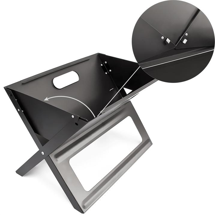 Produktbild Relaxdays Klappgrill (45.50 cm)