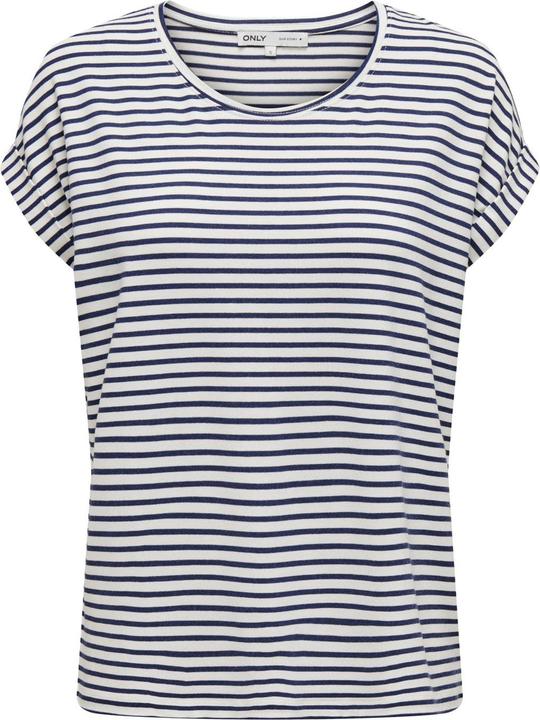 Immagine prodotto Only Vestibilità regolare Scollo rotondo T-shirt a spalla bassa (XS)
