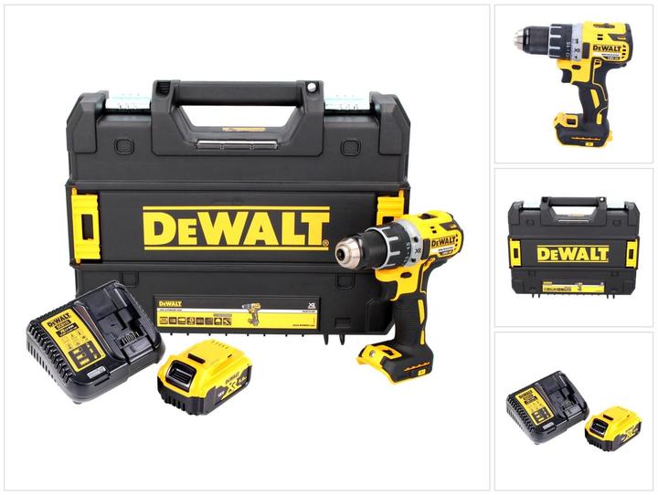 Produktbild DeWalt DCD 791 P1 Akku Bohrschrauber 18V 70Nm Brushless + 1x Akku 5,0Ah + Ladegerät + TSTAK (Akkubetrieb)