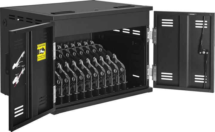 Produktbild AVerMedia X12 intelligenter Ladeschrank unterstützt bis zu 12 Geräte Laptops Chromebooks Tablets bis zu 3