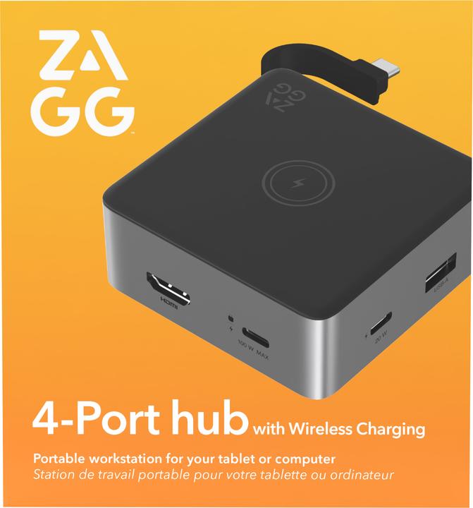 Image du produit Zagg Hub Wireless 4 Port (USB-C, 4 Ports)