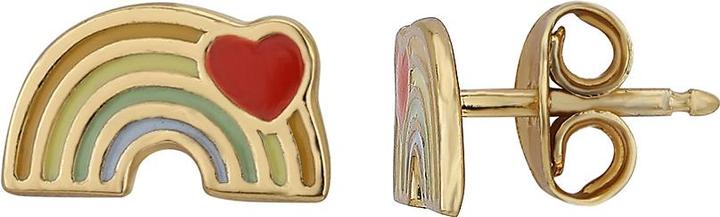 Leyda Regenbogen Kids Schmuck (Emaille, Silber 925 1 Mikron Gelb Vergoldet 18k)