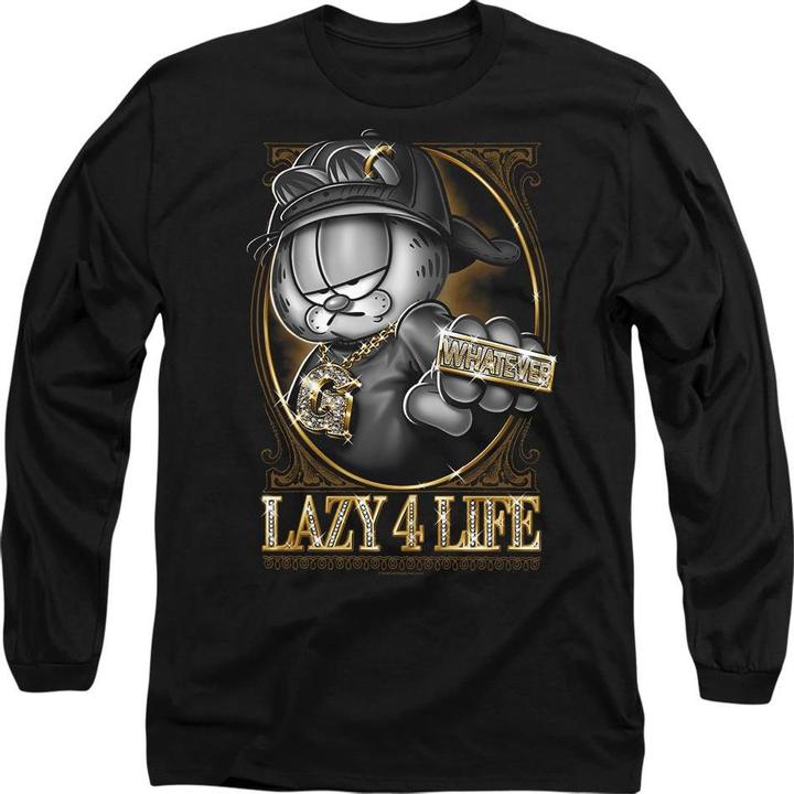 Garfield Lazy 4 Life TShirt (L)