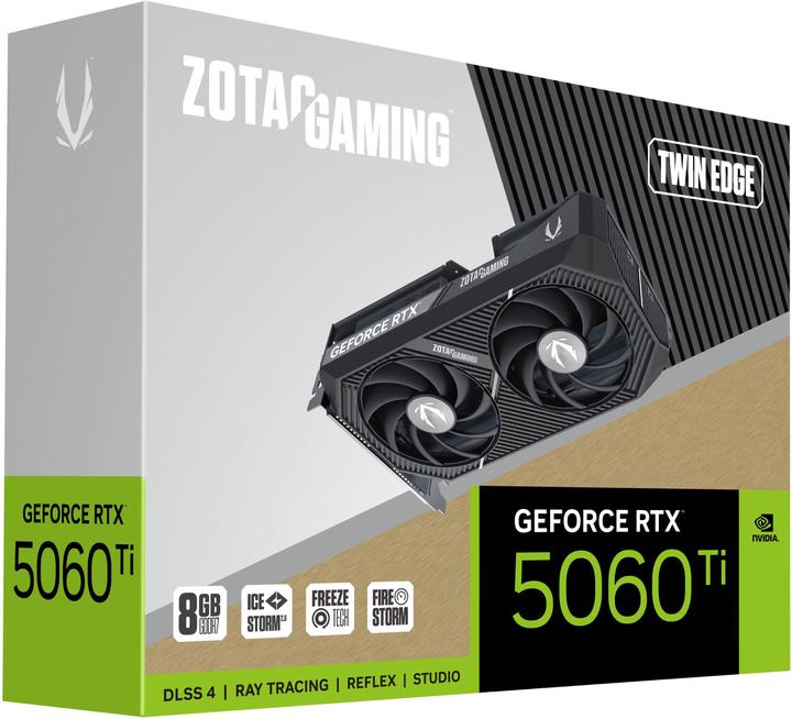 Actual product image Zotac GeForce RTX 5060 Ti Twin Edge (8 GB)