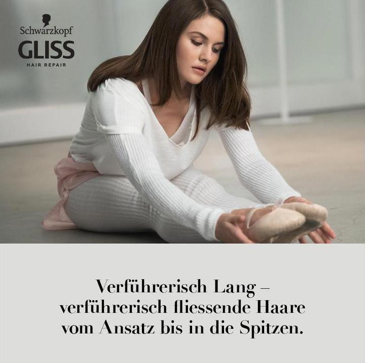 Produktbild Gliss Verführerisch Lang (250 ml, Flüssiges Shampoo)