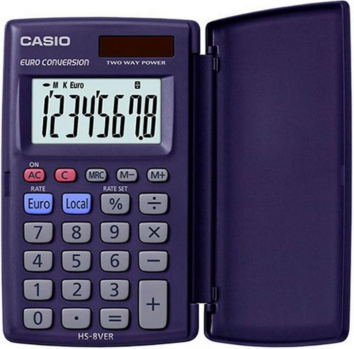 Actual product image Casio Hs-8ver (Batteries, Solar cells)