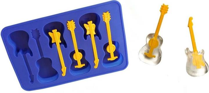 Winkee Stampo per ghiaccio Rockin' Guitar - Vassoio per cubetti di ghiaccio