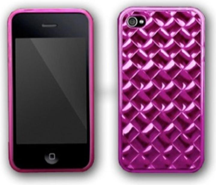 Produktbild More-Thing Handwoven Series - für iPhone 4 - Pink (Apple iPhone 4)