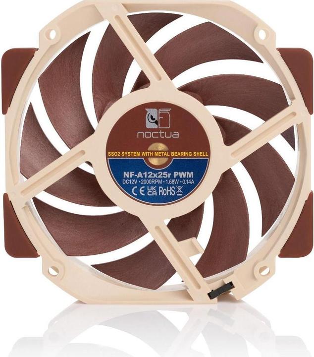 Productafbeelding Noctua NF-A12x25r PWM ventilator (120 mm, 1 x)