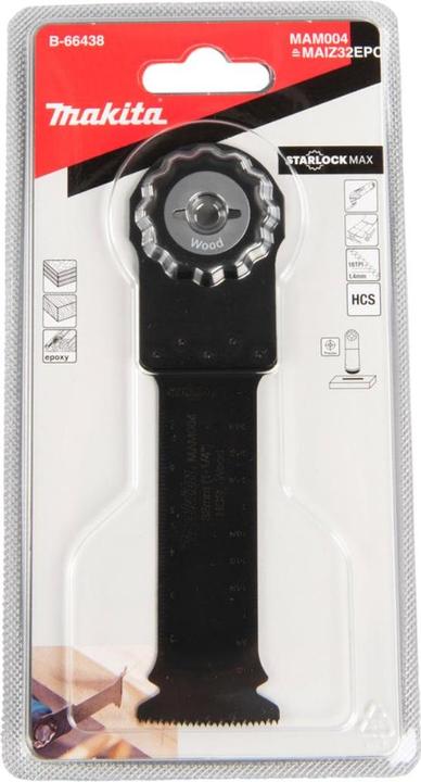 Actual product image Makita Plunge cut saw blade B-66438