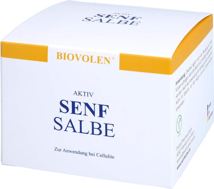 Actual product image Biovolen Active mustard ointment, 200 ml CRE (1 x, 200 ml)