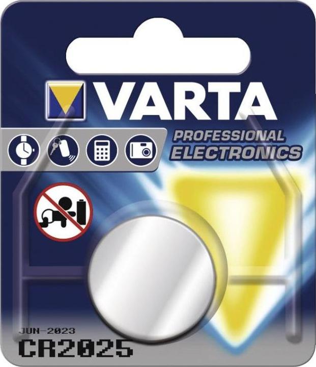 Produktbild Varta Electronics CR2025 (1 Stk., CR2025, 157 mAh)