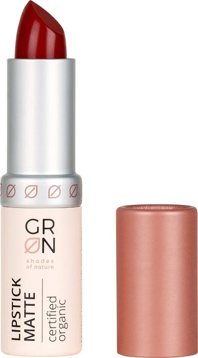 GRN Lipstick Matte poppy flower