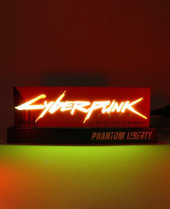 Image du produit Neamedia Cyberpunk Edgerunner lampe LED Phantom Edition 22 cm