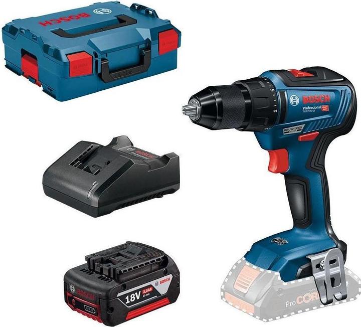 Bosch Professional GSR 18V-55 (Rechargeable battery operated)