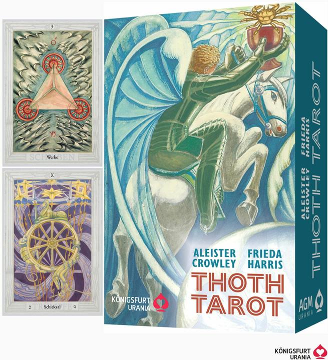 Produktbild Aleister Crowley Thoth Tarot Deluxe (Thoth Tarotdeck) (Aleister Crowley, Deutsch)