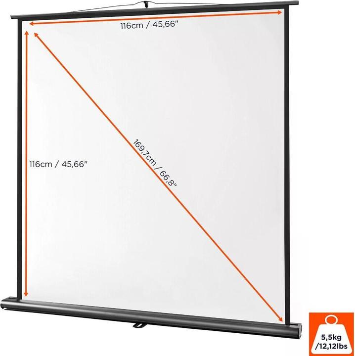 Produktbild Celexon Ultramobil Professional, Leinwand (66.93", 1:1)