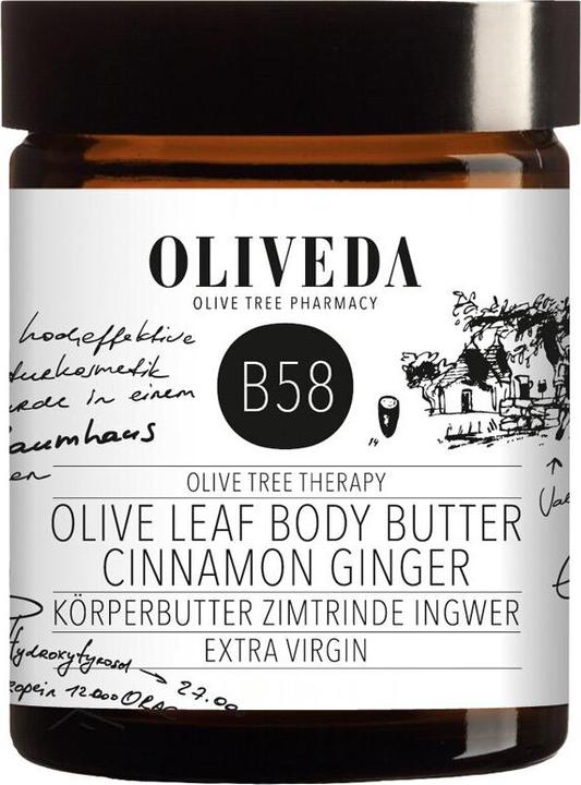 Image du produit Oliveda Beurre pour le corps Cinnamon Ginger B58 (Beurre corporel, 180 ml)