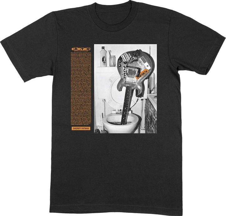 Carter The Unstoppable Sex Machine Sheriff Fatman TShirt (XXL)