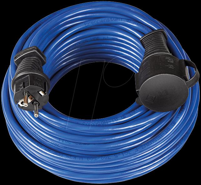Image du produit Brennenstuhl Bremaxx rallonge de câble IP44 10m bleu AT-N05V3V (10 m, CEE 7/3)