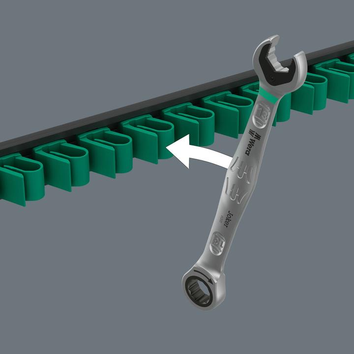 Actual product image Wera 9631 Magnetic rail 6000 Joker 2 (19 mm, 10 mm, 17 mm, 13 mm)