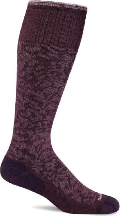 Sockwell Damask Kompressionstrümpfe Damen Blackberry M/L 39-43 (S)