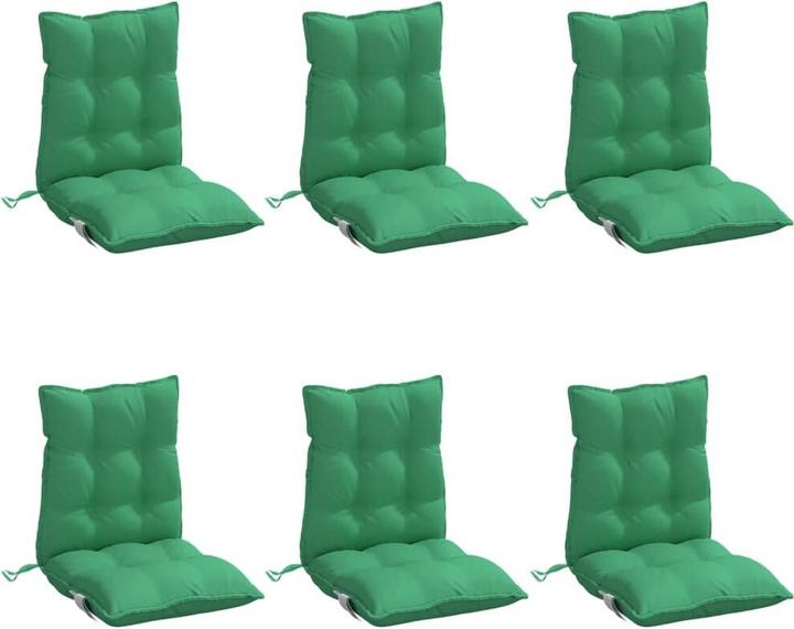 Produktbild VidaXL Niedriglehner-Auflagen 6 Stk. Oxford-Gewebe (100 x 50 x 7 cm)