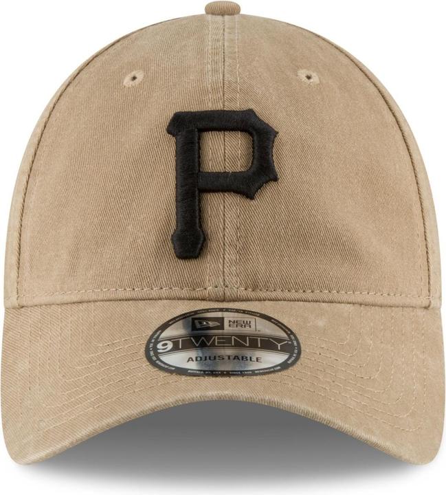 Actual product image New Era 9Twenty Strapback Cap - Pittsburgh Pirates Khaki (One size)