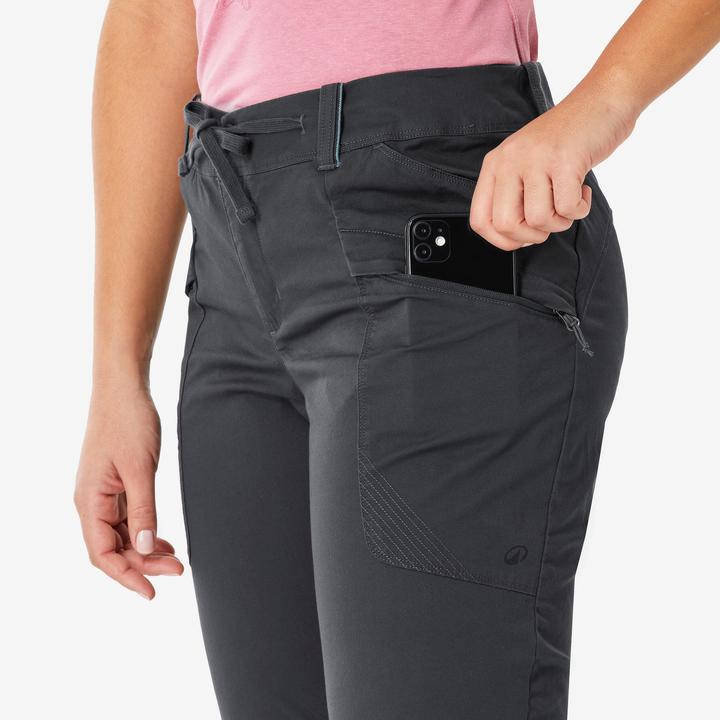 Actual product image Quechua Wanderhose Damen Regular - NH500 grau (Frequency band 38 (2600 MHz))